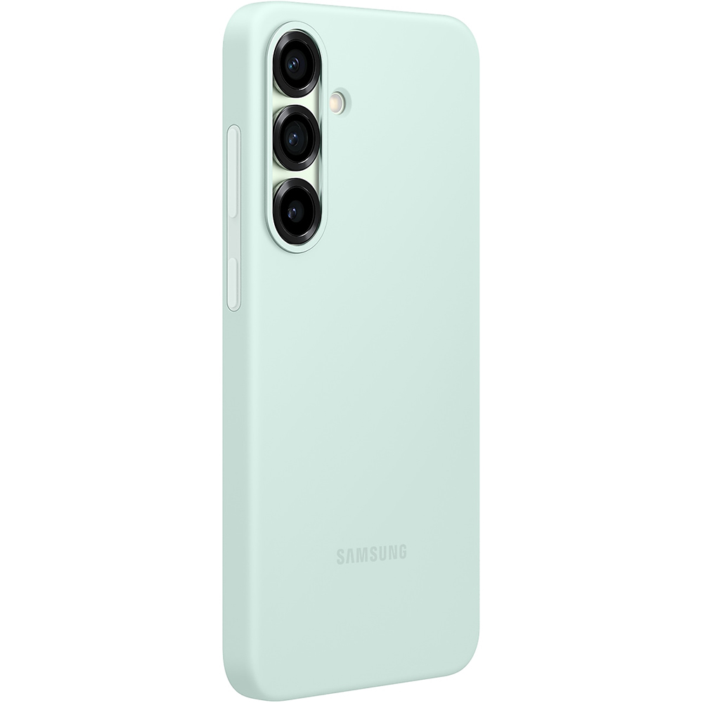 Etui Samsung Silicone Case do Galaxy S25 Plus, miętowe